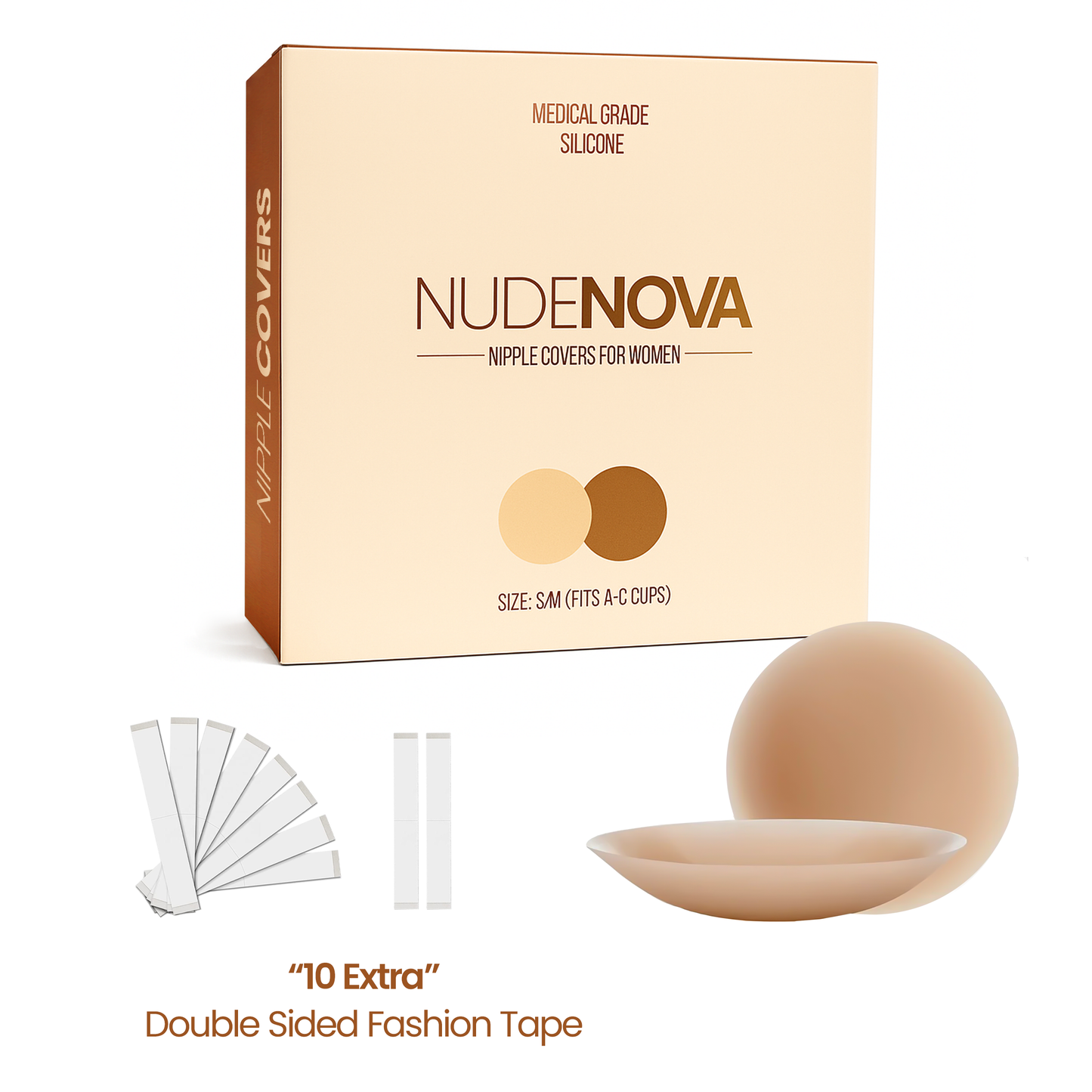 NudeNova Reusable Nipple Covers