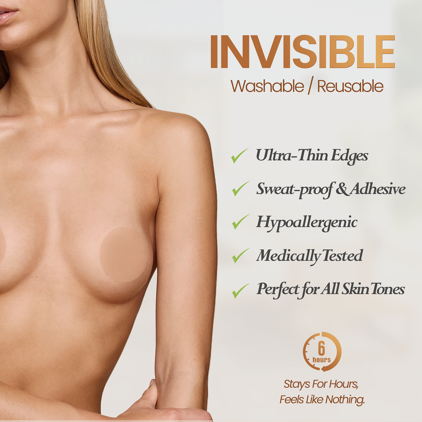 NudeNova Reusable Nipple Covers