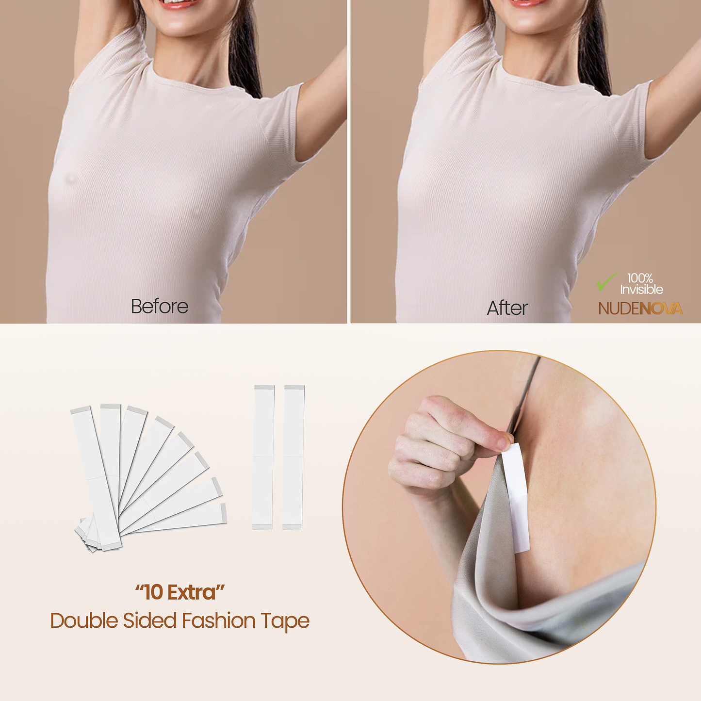 NudeNova Reusable Nipple Covers