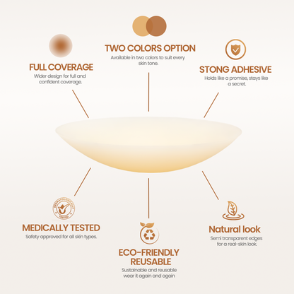 NudeNova Reusable Nipple Covers