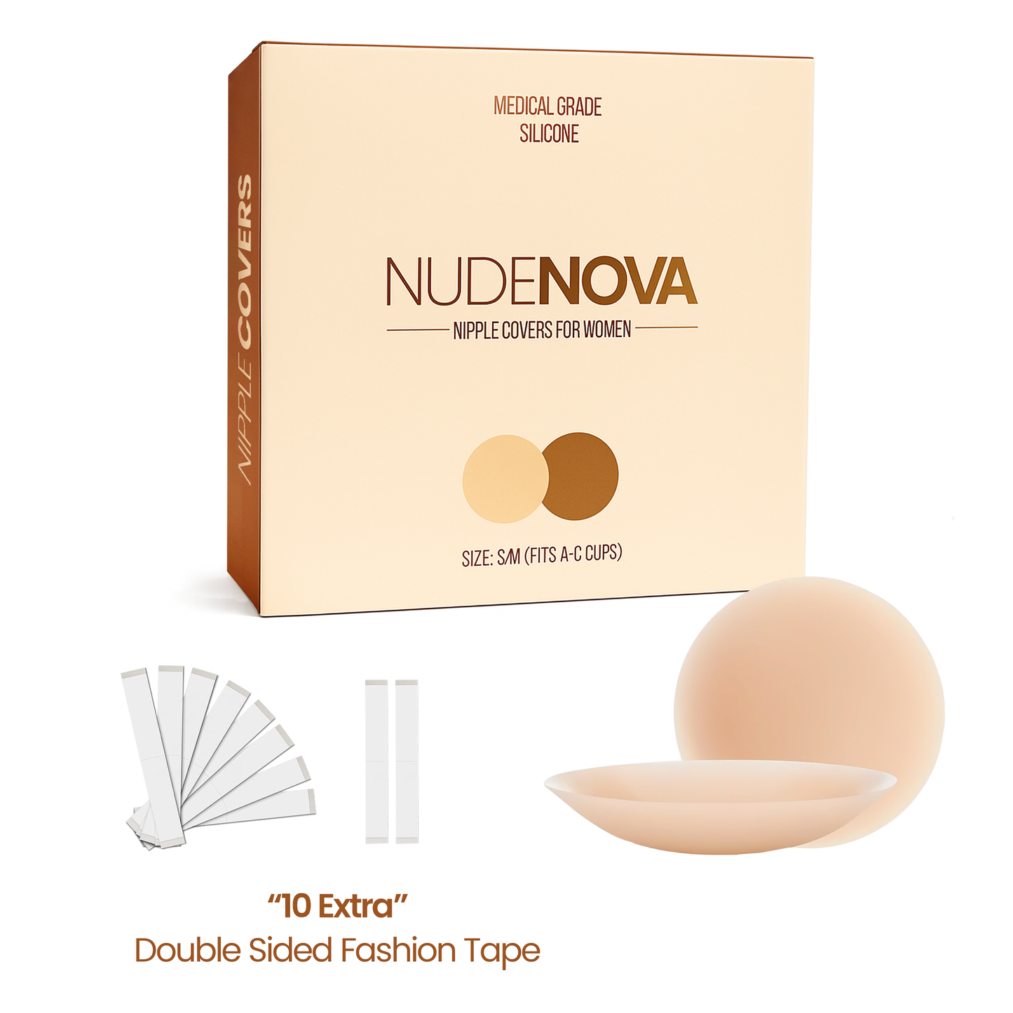 NudeNova Reusable Nipple Covers